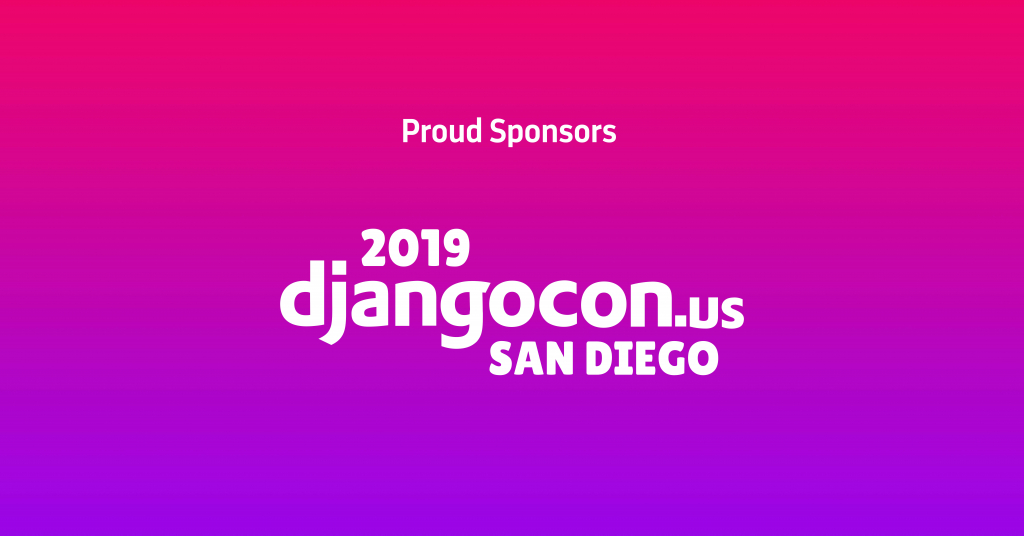 DjangoCon banner