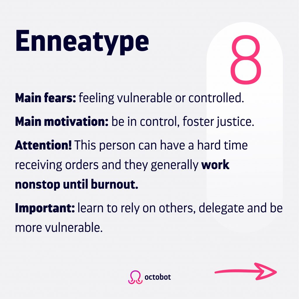 Description of enneatype 8